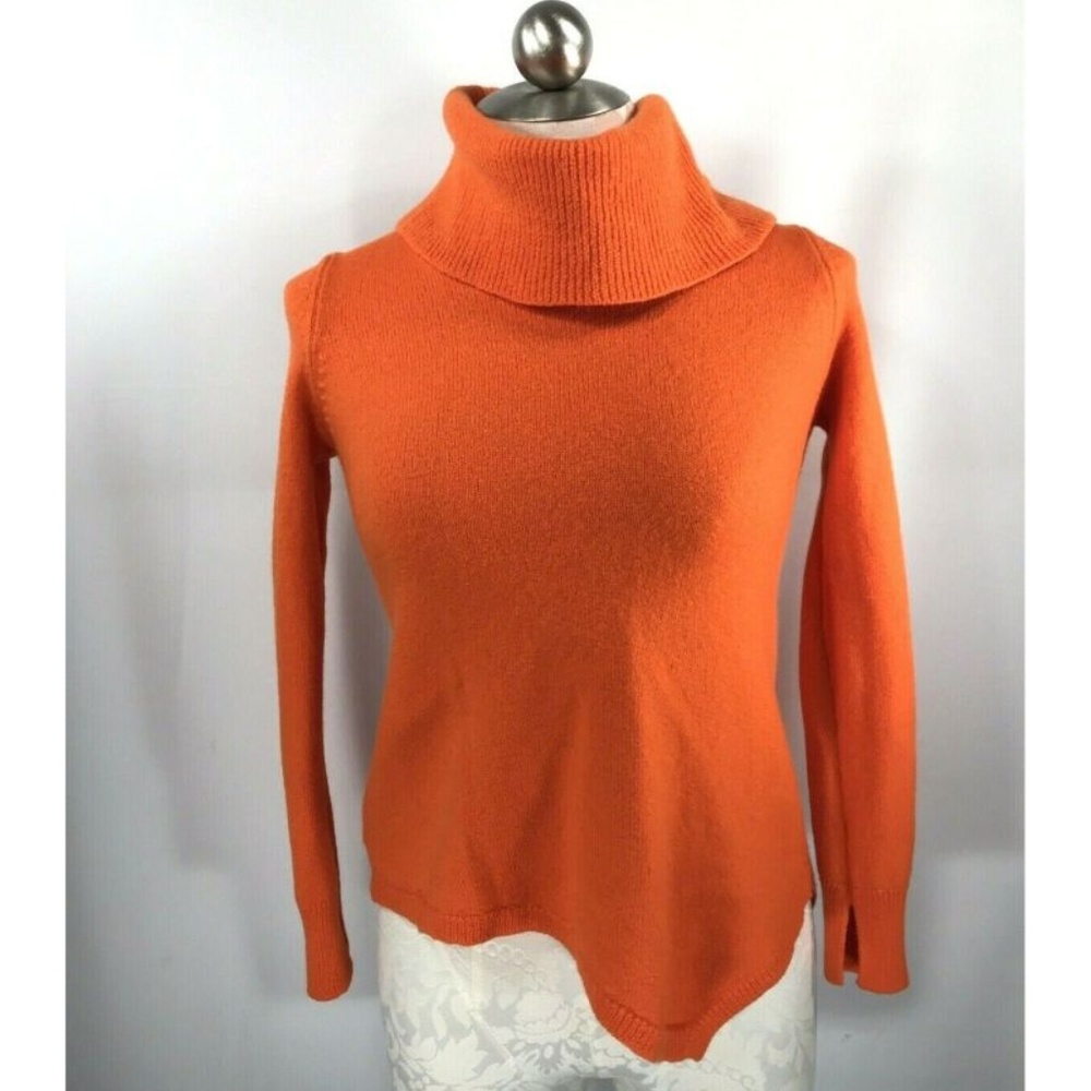 BCBG size XS Waris Turtleneck Sweater Merino Wool